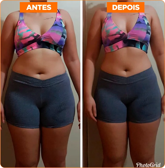 antes e depois